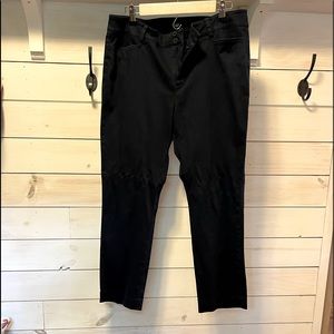 Chaps Navy Classic Pants Size 14